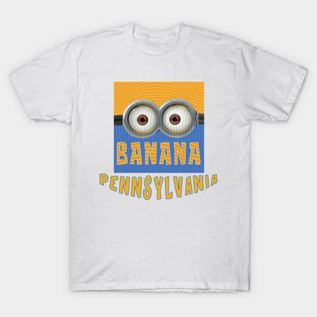 DESPICABLE MINION AMERICA PENNSYLVANIA T-Shirt by LuckYA